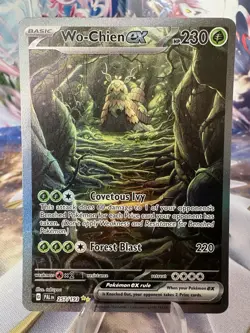 Pokemon TCG Wo-Chien EX Scarlet & Violet Paldea Evolved Holo Card 257/193 - Image 2