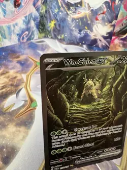 Pokemon TCG Wo-Chien EX Scarlet & Violet Paldea Evolved Holo Card 257/193 - Image 3