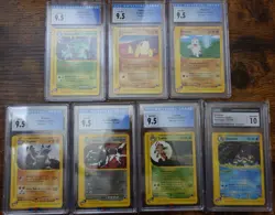 Skyridge Steelix 31/144 CGC 9.5+ Lot of 7 Graded Pokemon Cards ALL Included % - Image 1