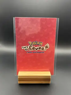 Let's Go Eevee Database Holo Peru Card: Pikachu & Eevee - Image 2
