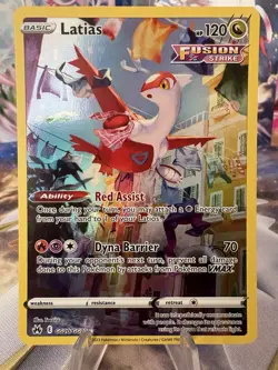 Pokemon TCG Latias Crown Zenith Galarian Gallery Ultra Rare Holo Card GG20/GG70 - Image 2