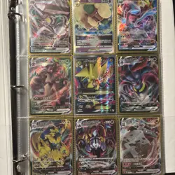 Pokemon Card Collection Binder with Mega Full Art, Vstar, Vmax, EX, V XY, modern - Image 2