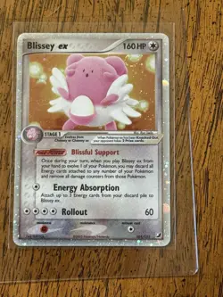 Blissey ex 101/115 Pokemon Ex Unseen Forces UR Pokemon Card TCG LP - Image 1