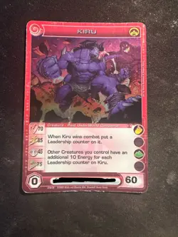 Kiru - Rare - Chaotic Card - Alliances Unraveled 'Max Energy' - Image 1