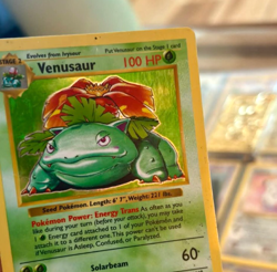 Venusaur 015/102 Base Set Holo Rare - Vintage Pokemon Card - Uncommon Clean Copy - Image 3
