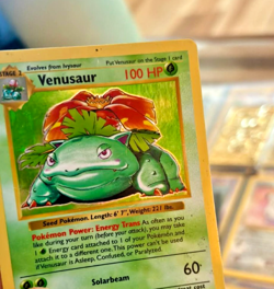 Venusaur 015/102 Base Set Holo Rare - Vintage Pokemon Card - Uncommon Clean Copy - Image 4