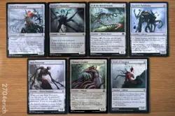 Set of 7 Pauper Legal Eldrazi Cards *NM* (English Magic MTG) Ulamog's Crusher - Image 1