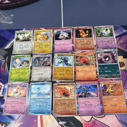Paldean Fates Pokemon Holo & Reverse LOT - 15 Cards Bulk. All NM - Image 1