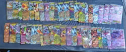 Pokemon TCG EX 42 Card Lot English Japanese Pikachu Mega Sharpedo Kangaskhan WOW - Image 1