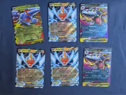 Pokemon TCG EX 42 Card Lot English Japanese Pikachu Mega Sharpedo Kangaskhan WOW - Image 3