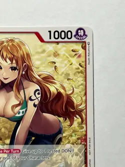 Nami ST01-007 Tournament Pack Vol. 3 Pre-Release (Centered) MINT Promotion Card - Image 4