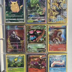 Pokemon Cards Lot Collection Binder xy, mega, gx, ex, full art trainer, modern - Image 1
