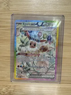 Pokemon Eevee EX TCG Special Illustration Rare Prismatic Evolutions Card 167/131 - Image 1