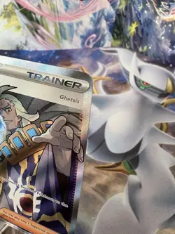 Pokemon TCG Boss's Orders Trainer Full Art Holo Rare Card 248/193 Paldea Evolved - Image 4