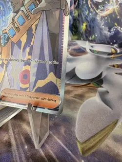 Pokemon TCG Boss's Orders Trainer Full Art Holo Rare Card 248/193 Paldea Evolved - Image 5