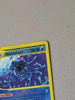 Pokemon TCG Card - Tentacruel 38/147 Aquapolis Reverse Holo Rare E Reader - LP - Image 3