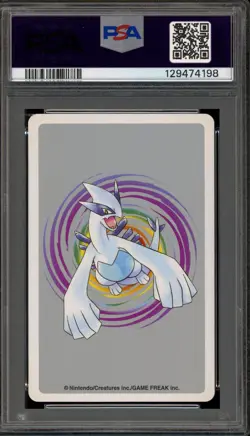 Pokemon Silver Playing Cards Houndour 3 of Diamonds #228A PSA 9 Mint - Image 2