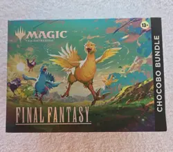 MAGIC THE GATHERING MTG FINAL FANTASY CHOCOBO BUNDLE BOX NEW SEALED IN HAND - Image 1