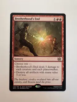 Brotherhood's End - MTG The Brothers' War - NM - Image 1