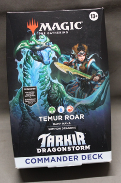 MAGIC THE GATHERING COMMANDER DECK TEMUR ROAR TARKIR DRAGON STORM MINT c - Image 1