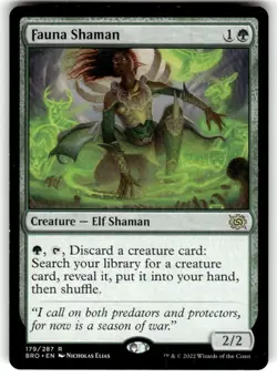 Fauna Shaman The Brothers' War Regular MTG NM - Image 1