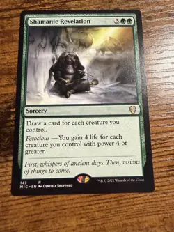MTG Magic The Gathering Shamanic Revelation - Image 1