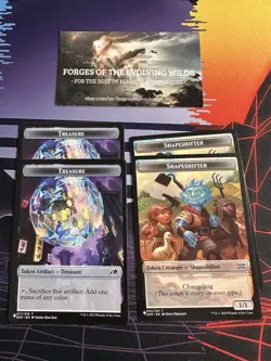 Treasure 017 / Shapeshifter 002 x4 4x 4 Token - 20 Ways to Win Commander - Image 1