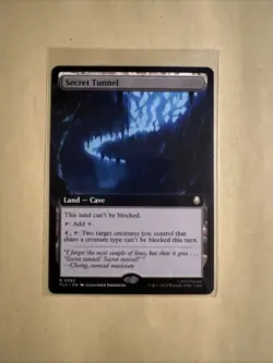MTG Secret Tunnel TLA 0392 R NM Regular Extended Art - Image 2