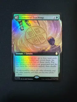 2025 MTG Avatar The Last Airbender Elemental Teachings Extended Art Foil #378 - Image 1