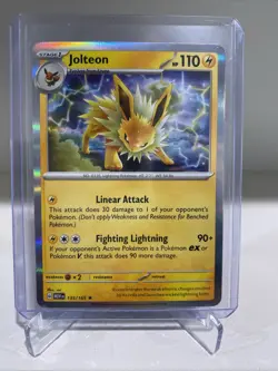 2023 Pokemon Jolteon 135/165 Sv: Scarlet & Violet 151 Holo - Image 1