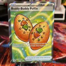 Pokemon TCG Buddy-Buddy Poffin 167/132 Ultra Rare - Mega Evolution - English (B) - Image 1