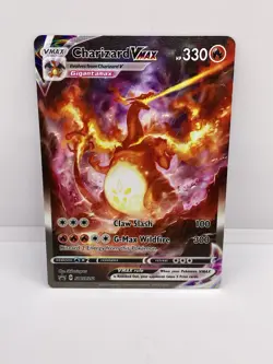 Pokemon TCG Charizard VMAX SWSH261 Promo Illustrated By Shiburingaru Card - Image 1