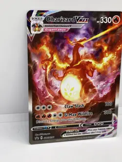 Pokemon TCG Charizard VMAX SWSH261 Promo Illustrated By Shiburingaru Card - Image 2