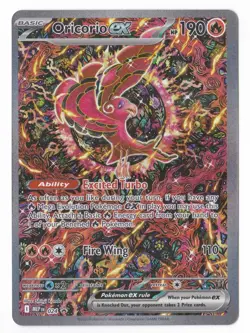 Pokemon Oricorio ex Mega Evolution 024 Black Star Promo Holo - NM - Image 1