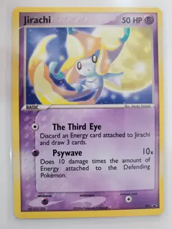 Jirachi - 021 (Jirachi: Wish Maker DVD Release) LP Nintendo Regular Pokemon TCG - Image 1