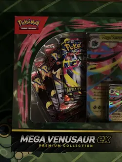 Sealed Pokemon Card Bundle- 2 ETB- 1 Mega Metal Tin- 1 Mega Venusaur Box & More - Image 2