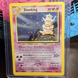Pokemon Slowking Neo Genesis Holo Rare English No.14/111 HP80 2000 - Image 1