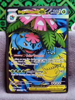 Mega Venusaur ex 155/132- Mega Evolution - Ultra Rare Pokemon TCG - Image 1