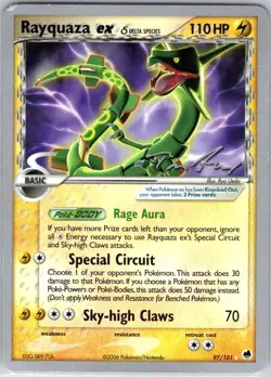 RAYQUAZA EX ~ Delta Species WORLD CHAMPIONSHIPS 2007 (97/101) Pokemon TCG ~LOOK! - Image 1