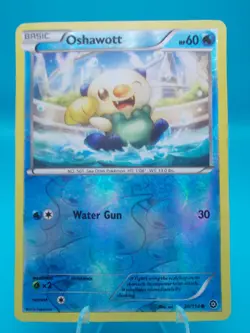 Oshawott 30/114 XY - Steam Siege Pokemon TCG Reverse Holo Lightly Played - Image 1