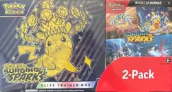 Pokemon Costco Surging Sparks Elite Trainer Box and Booster Bundle New/ Sealed - Image 1