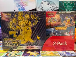 Pokemon Costco Surging Sparks Elite Trainer Box and Booster Bundle New/ Sealed - Image 2