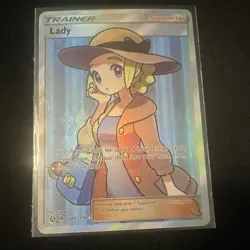 Pokemon TCG 2019 Hidden Fates Shiny Vault Lady Full Art SV86/SV94 | NM - Image 1