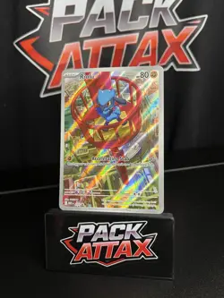 Pokemon TCG Riolu MEP 010 Black Star Promo Illustration Rare - Image 1