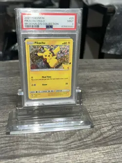 2021 Pokemon Pikachu-holo McDonald’s Promo PSA 9 - Image 2