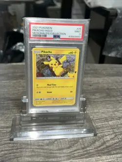 2021 Pokemon Pikachu-holo McDonald’s Promo PSA 9 - Image 3