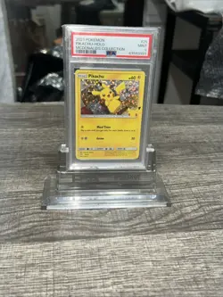 2021 Pokemon Pikachu-holo McDonald’s Promo PSA 9 - Image 4