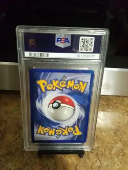 1999 Pokemon Game Pikachu Yellow Cheeks Psa 8 - Image 4