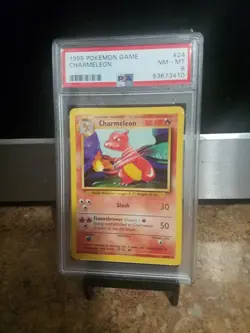 1999 Pokemon Game Charmeleon Psa 8 - Image 2
