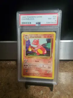1999 Pokemon Game Charmeleon Psa 8 - Image 3
